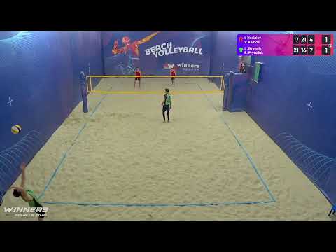 12:50 I. Horiaiev / V. Kelbas - I. Skrynnik / R. Prytuliak 21.12.2022 | Winners Beach Volleyball