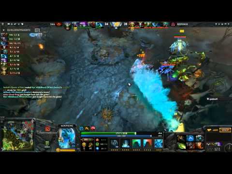 SNA vs Revenge The whole map is a teamfight