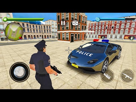 Police Officer Job Simulator - Police Lamborghini Car Driving - Android Gameplay