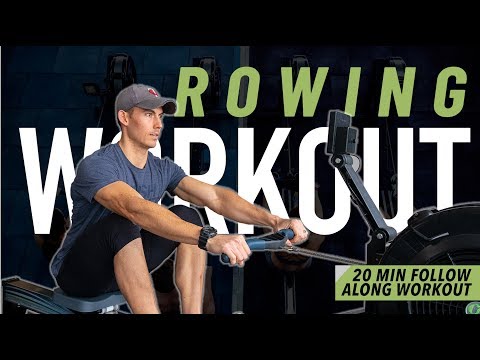 20 Minute Power Rowing Workout - Rowing Machine HIIT