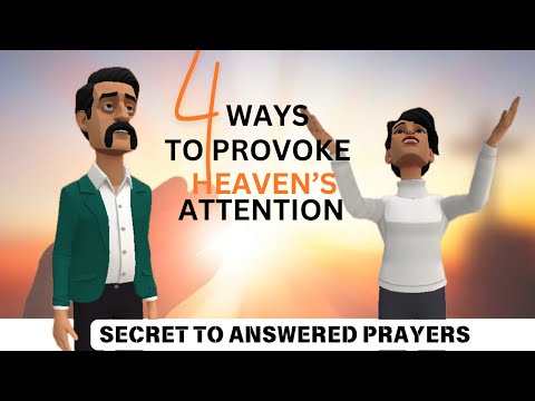 4 MYSTERIES IN PRAYER THAT WILL COMMAND THE ATTENTION OF HEAVEN. CHRISTIAN ANIMATION.