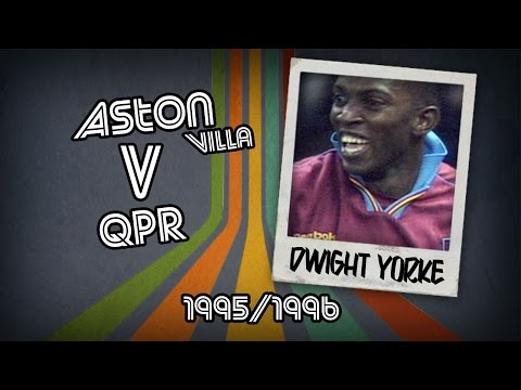 DWIGHT YORKE - Aston Villa x QPR, 95/96 | Gol retrô