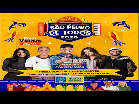 SÃO PEDRO DE TODOS 2026 / POÇO VERDE-SE