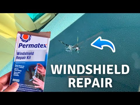 How to Use Permatex Windshield Repair Kit on Windshield Cracks