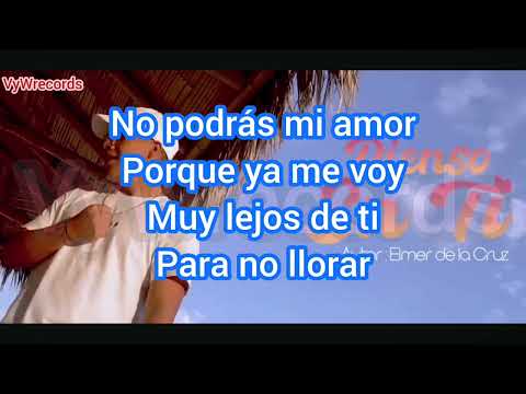 Chechito y los complices de la cumbia- Mix pienso en ti, quieres verme llorar ( karaoke)
