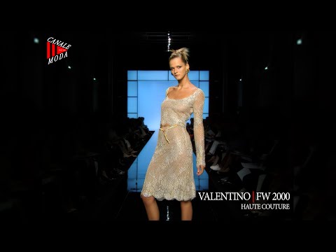 VALENTINO Haute Couture Fall Winter 2000 Paris 4K - Canale Moda