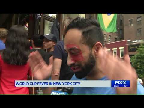 World Cup fever in New York City as France beats Croatia 4-2