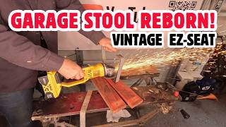 Restoring a Vintage EZ-Seat Shop Creeper Stool