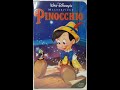 Opening To Pinocchio 1993 VHS