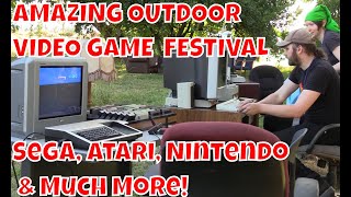 Amazing Outdoor Gaming Festival Sega, Nintendo, & More!