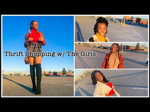 Thrift Shopping Vlog | With The Girls