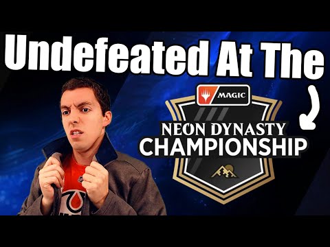 🏆 Undefeated In The Kamigawa Neon Dynasty Set Championship For My First Pro Tour Top 8! 🏆