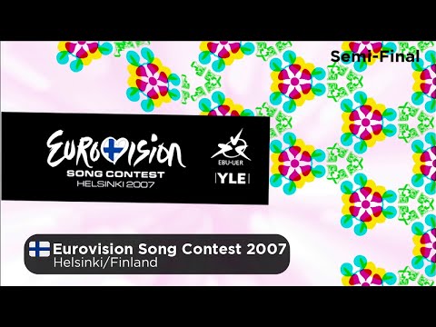 Eurovision Song Contest 2007 / Semi-Final (Without Commentary)