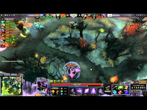 Tongfu VS LGD Highlights {Xiaolv Wraith King} - Dota 2 TI4 China Qualifier