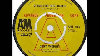 Gary Wright, Stand For Our Rights