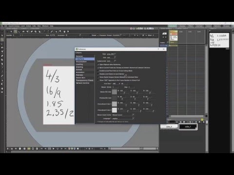 Opentoonz Tutorial 1 Customizing the interface