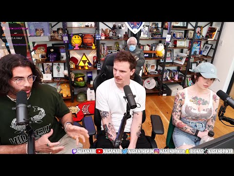 HasanAbi June 3, 2022 – iDubbbz & Valkyrae visit! New Channel 5: NRA Conference, Ohio Trans Bill