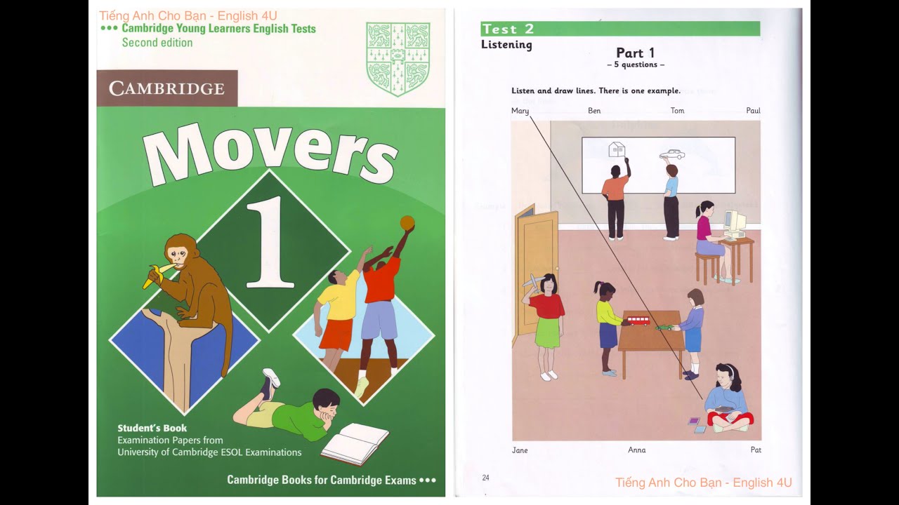 Movers 1 | Test 2 | All English 4U