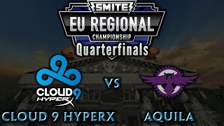 EU Regional Championship - Day 1 (Qtrs) - Cloud 9 vs. Aquila