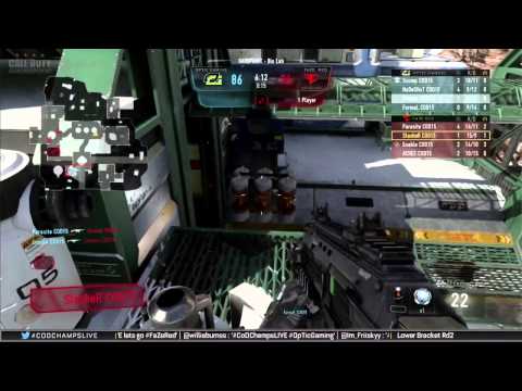 Optic Gaming  vs Faze Red  COD CHAMPS 2015 Game 1