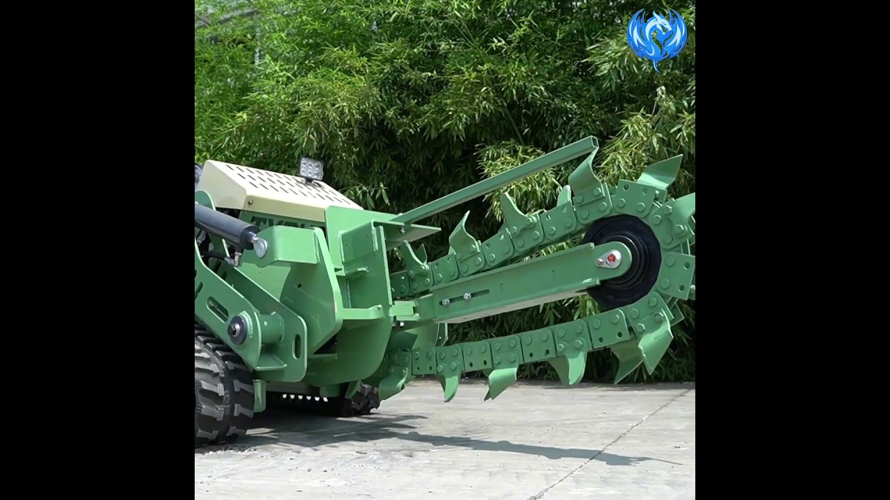 TYPHON GroundRipper GRX1 | Tracked Chain Trencher Operation