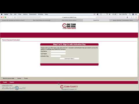 Parentvue Account Set Up