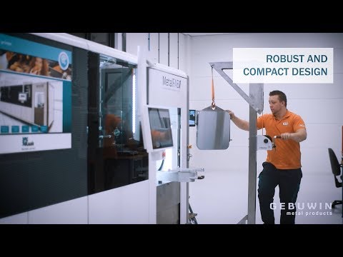 Belt winch used for a 3D metal printer - Gebuwin