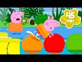 Peppa Pig Tales 🛝 GIANT Inflatable Water Adventure BRAND NEW Peppa Pig Episodes