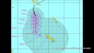 Cyclone Freda pushes in on New  Caledonia and Mitchell Update