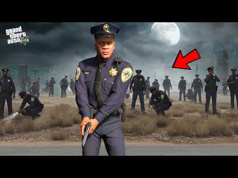 Franklin Going On A Police Mission in GTA 5 !