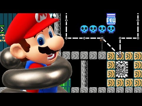 Super Mario Maker 2 🔧 Factory Part Time Job 🔧 Persia
