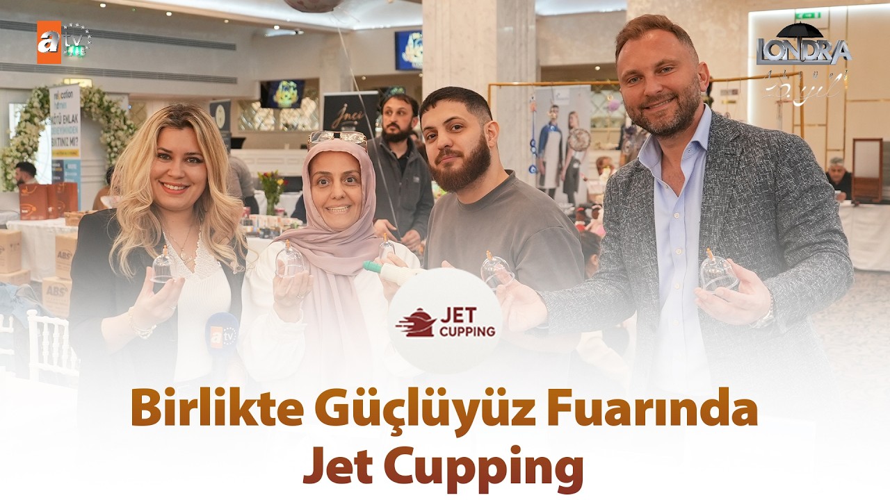Birlikte Güçlüyüz fuarında Jet Cupping.