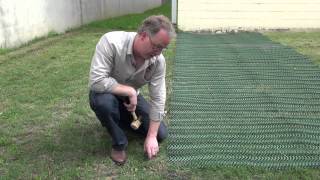 How to Install Grass Reinforcement Mesh