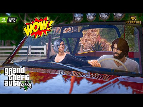 GRAND THEFT AUTO 5 | NEXT GENERATION ULTRA REALISTIC GRAPHICS MOD WALKTHROUGH PART 41 | 4K HDR