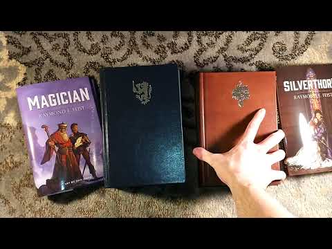 Unboxing Silverthorn and Presenting Magician by Raymond E Feist - Grim Oak Press - Don Maitz Artwork