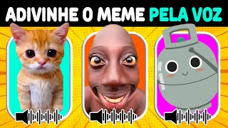 🔊 ADIVINHE O MEME PELA VOZ! Amostradinho, Ó u Gás, Que Xou da Xuxa é Esse, Pedro Pedro Pedro