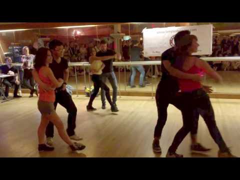 Démo zouk brésilien école Temple du Swing