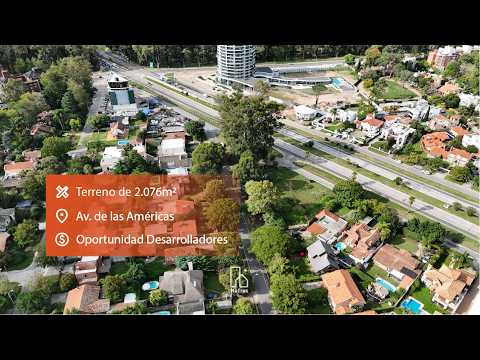 Video de YouTube - Venta Terreno para Edificio en Av. de las Americas - 2.076m2 - ¡Oportunidad Desarrolladores! - Parque Miramar 
