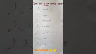 General formula of chemical compound #aldehyde #ketones #carboxylicacid #halide #ester #amide #cbse