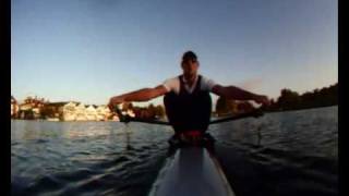 preview picture of video 'Rowing at Henley on Thames UK 2 (in Fluidesign scull) - Slowed/Technique'