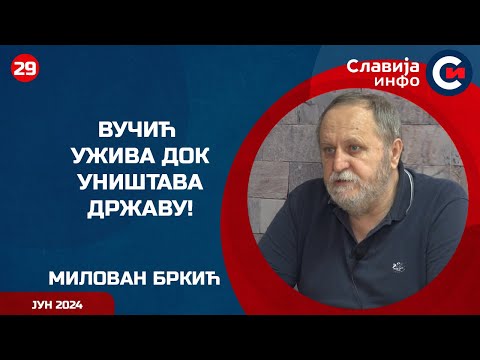 INTERVJU: Milovan Brkić - Poslao jasnu poruku Vučiću! (11.6.2024)