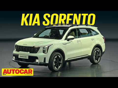 Thumbnail for Kia Sorento - Premium SUV with diesel and hybrid engines | First Look | Autocar India by Kia Sorento