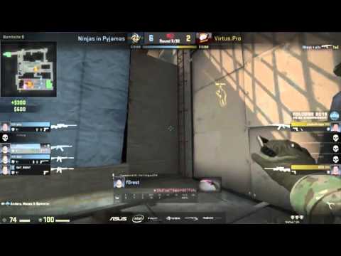 F0rest Excellent 4K And CT Defense - NIP vs Virtus.Pro 22.08.15