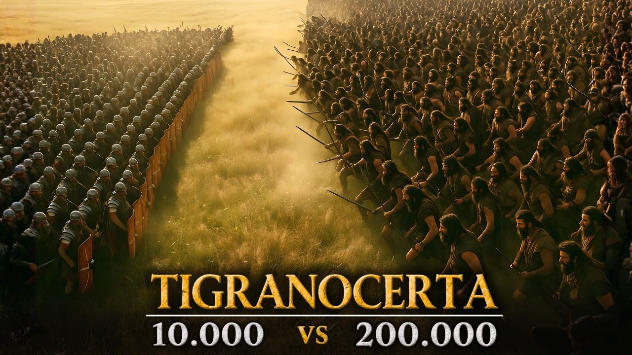 ¿CÓMO 10.000 romanos vencieron a un ejército de 200.000? | Tigranocerta (69 a.C.)
