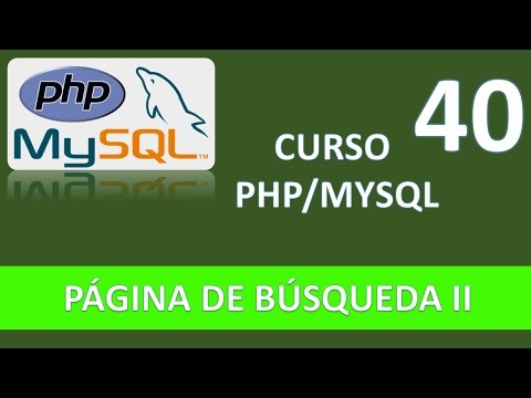 Curso PHP MySQL Presentación Vídeo 1