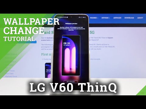 How to Change Wallpaper in LG V60 ThinQ – Refresh Display Look