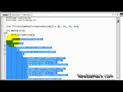 23. Arduino for Production!  AVR Atmega32 - Separating Reusable Code to Form a Library