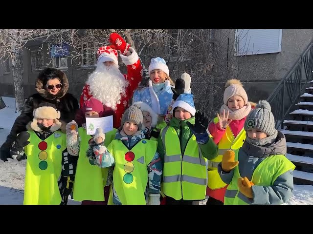 На страже безопасности дорожного движения в Ангарске — самые юные инспекторы