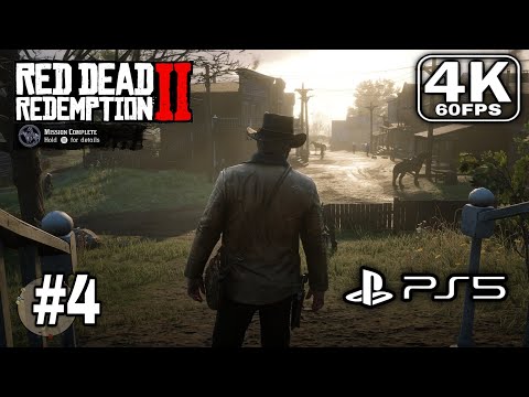 RED DEAD REDEMPTION 2 Gameplay Walkthrough Full Game Part #4 No Commentary #rdr2  
