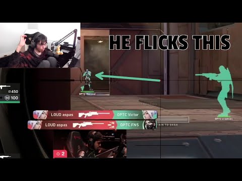 TenZ Reaction to LOUD Aspas INSANE Collat and Flick